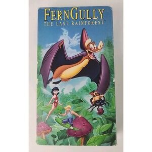 FernGully The Last Rainforest 1992 VHS Fai Films Fox Video Vintage
